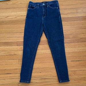 Banana Republic Deep Blue Women's High Rise Skinny Jeans